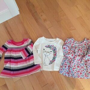 baby GAP long sleeves shirts 9-12 months